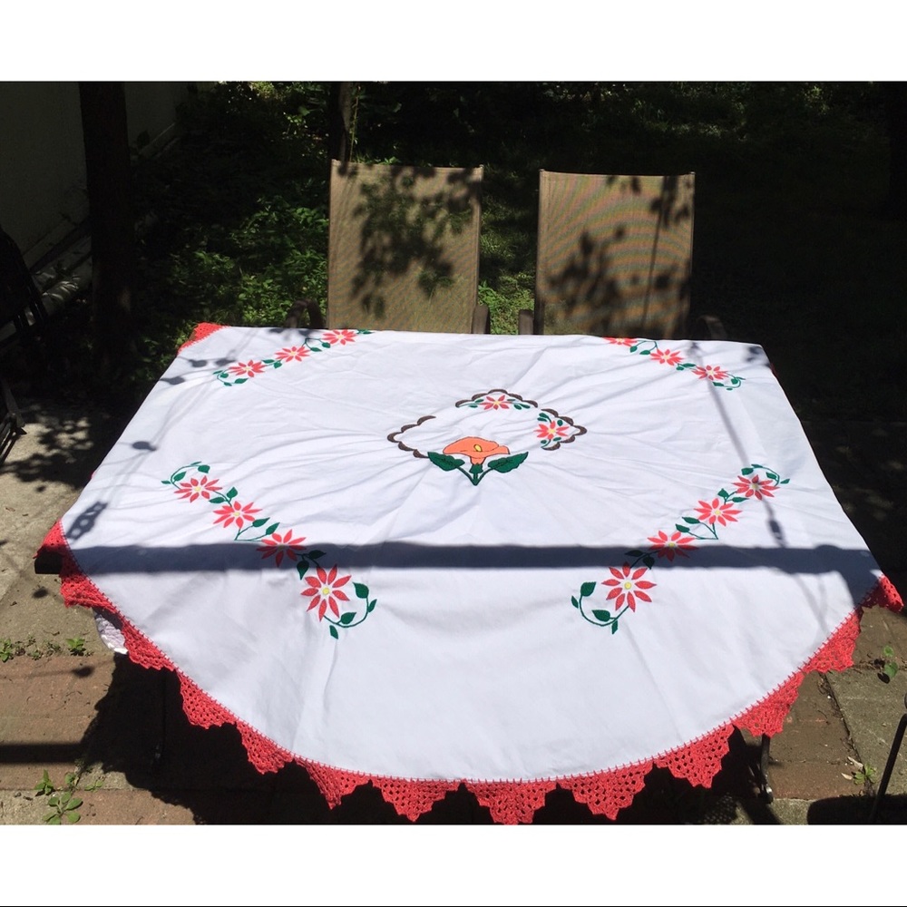 100% Handmade Table Cloth